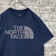 THE NORTH FACE ノースフェイス 幾何学ハーフドームTシャツ 古着のサムネイル