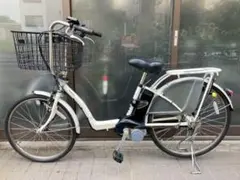 中古電動自転車 パナソニック ビビNX 24インチ シルバー 横浜 №8564