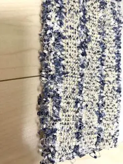 【新品】青と白のフリンジ付きブレード