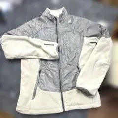 adidas フリース　フルジップジャケットL 美品7-123