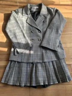 エピヌ pleats frill jacket herringbone gray - メルカリ