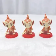 チョコエッグ ポケットモンスター 旅立ちの3匹 ヒコザル 3体 セット