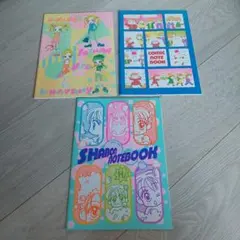 りぼん付録ノート3冊矢沢あい　高須賀由枝　小花美穂　さな　みかこ　なお　レトロ