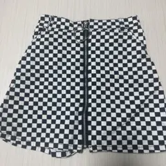 ピンクラテ チェック柄タイトスカート