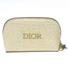 Dior ゴールド ポーチ ノベルティー