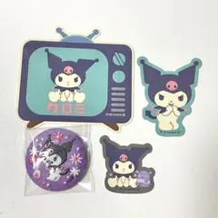 クロミ 刺繍缶バッジ ステッカー