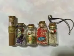 星砂ミニボトル　まとめ売り エジプトの砂付き