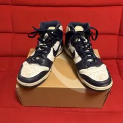 Nike Dunk High ネイビー/ホワイト