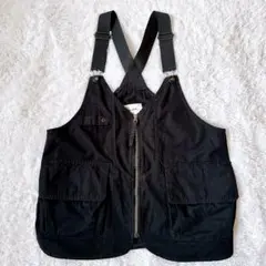 niko and… ニコアンド ポケットポケットベスト フィッシングベスト 黒