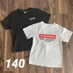 半袖 Tシャツ 140 2枚セット OUTDOOR converseのサムネイル