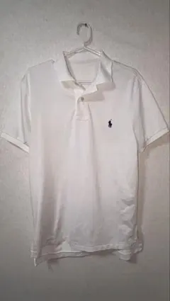 ホワイト ポロシャツ 半袖 POLO
