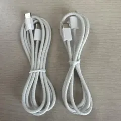 2本　USB-C ケーブル 100W急速充電対応 iPhone 17 16 15