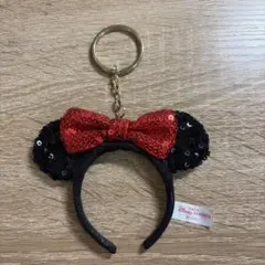 ミニー　カチューシャキーホルダー
