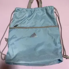 adidas ナップザック　ライトプルーのサムネイル