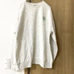 earth music&ecology テニス刺繍スウェット　0094