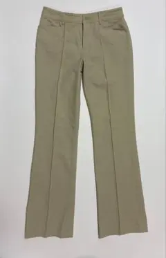 ofuon オフオン パンツ ベージュ 36 S センタープレス