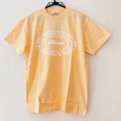 ellesse エレッセ レディースTシャツ M 半袖 ロゴ 新品 クリーム黄のサムネイル
