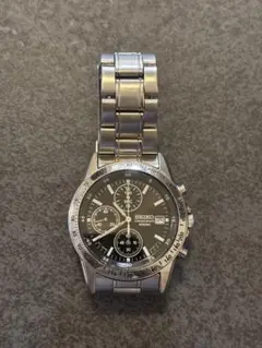 SEIKO 腕時計 7T92-0DW0 クロノグラフ
