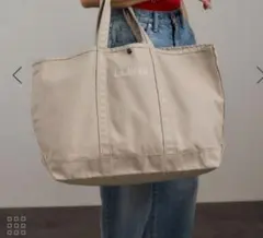 美品L.L.Bean for SALON 別注グローサリートート