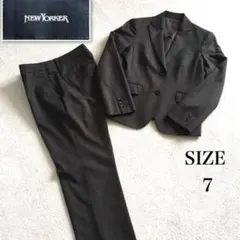✨美品✨ NEWYORKER パンツスーツ セットアップ サイズ7 ダークグレー