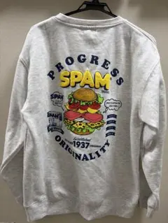 SPAM ブランド グレー スウェット L