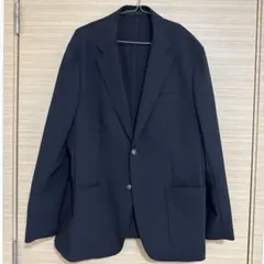 ユニクロ　感動ブレザー　紺XL