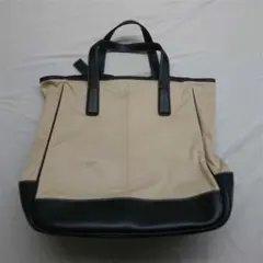 ♡コーチ COACH トートバッグ ベージュ系×ブラック系 メンズ