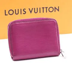 LOUIS VUITTON モノグラム ヴェルニ ジッピーコインパース ピンク