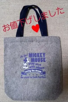 ミッキーマウストートバッグ