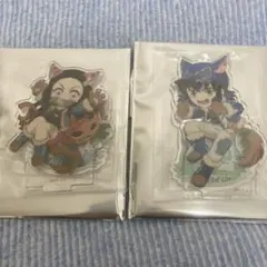 鬼滅の刃　ハロウィン2025ランダムアクリルスタンドB 竈門禰豆子　嘴平伊之助