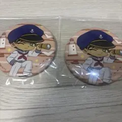 毛利蘭 赤井秀一 名探偵コナン コナンカフェ 缶バッジ マリン - メルカリ
