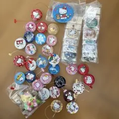サンリオ 缶バッジ ピンバッジ 大量セット 希少 ハローキティ