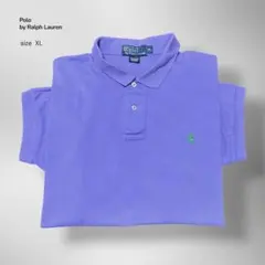 90s〜00s頃 Polo by Ralph Laurenポロシャツ 紫XL半袖