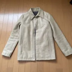 RIP VAN WINKLE レザーブルゾン ベージュ Sサイズのサムネイル