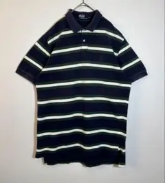 POLObyRalphLauren ポニー刺繍ロゴ　ボーダー　ポロシャツのサムネイル