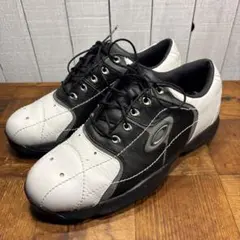 OAKLEY オークリー 25.5㎝ ゴルフシューズ スパイク ホワイト
