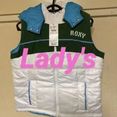 新品❗️ROXY フード付きベスト Lady's M