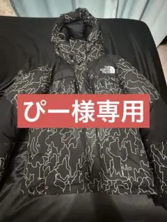 THE NORTH FACE ダウンジャケット バルトロ ブラックカモ