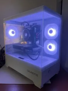美麗ピラーレス白ゲーミングPC Ryzen7 RTX2070 16GB 500G