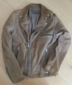 ALLSAINTS スエード ライダースジャケットのサムネイル