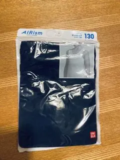 【新品・未開封】ユニクロ エアリズム タンクトップ ネイビー 130