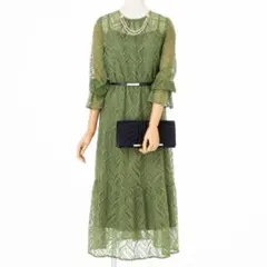 総レースパーティードレス