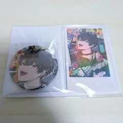 【佐伯イッテツ】誕生日グッズ2024 缶バッジ&チェキ風カード