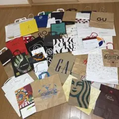 ❤️大特価❤️ショップ袋100枚　ショップ袋まとめ売り　大量紙袋　大量ショップ袋