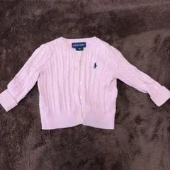 Ralph Lauren ピンク カーディガン 9M