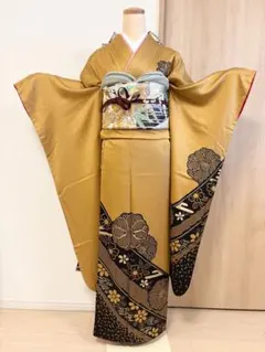 30％OFF￥16900→11830 訪問着 裄67.5 L 中古 sn1466 - メルカリ