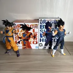 【箱付】一番くじ ドラゴンボール 孫悟空 ベジータ セットのサムネイル