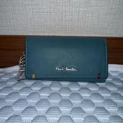 Paul Smith キーケース ブルー系 レザー