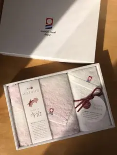 【新品未使用】今治タオル ピンク　フェイスタオル