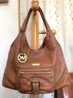 マイケルコース（Michael Kors）・レザー トートバッグ・ブラウン美品